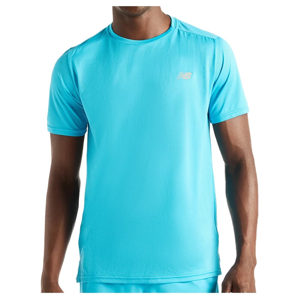 Мъжка тениска New Balance Sport Essentials Run S/S Running shirt - Black II