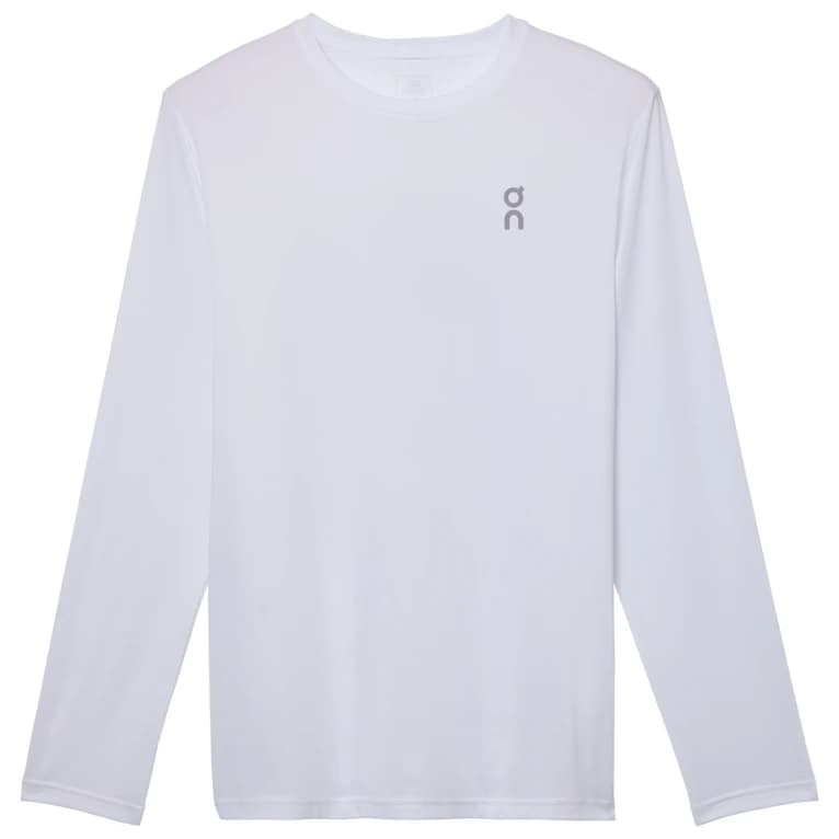 Мъжка тениска On Core Long-T Running shirt - White