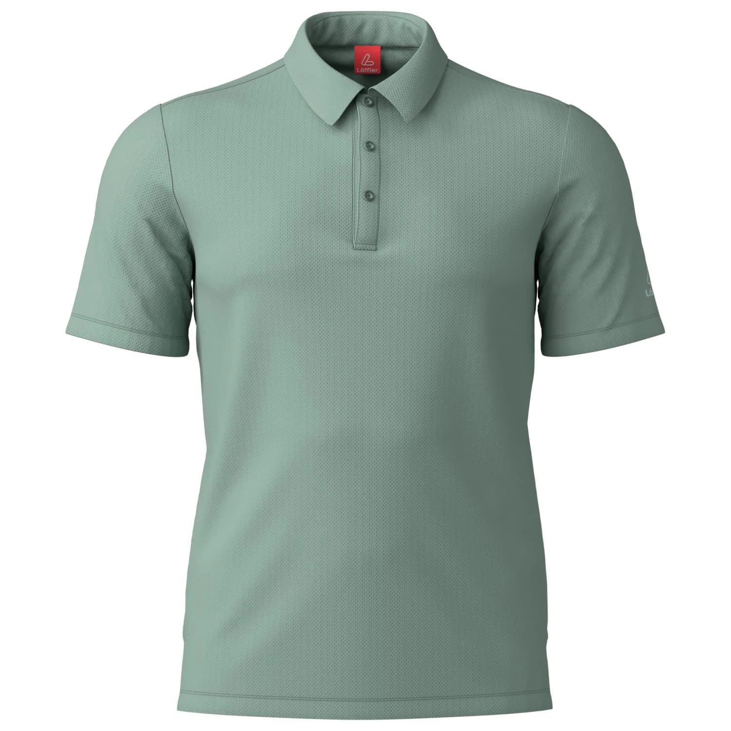 Мъжка поло тениска Löffler Poloshirt Tencel Comfort Fit Polo shirt - Cottage