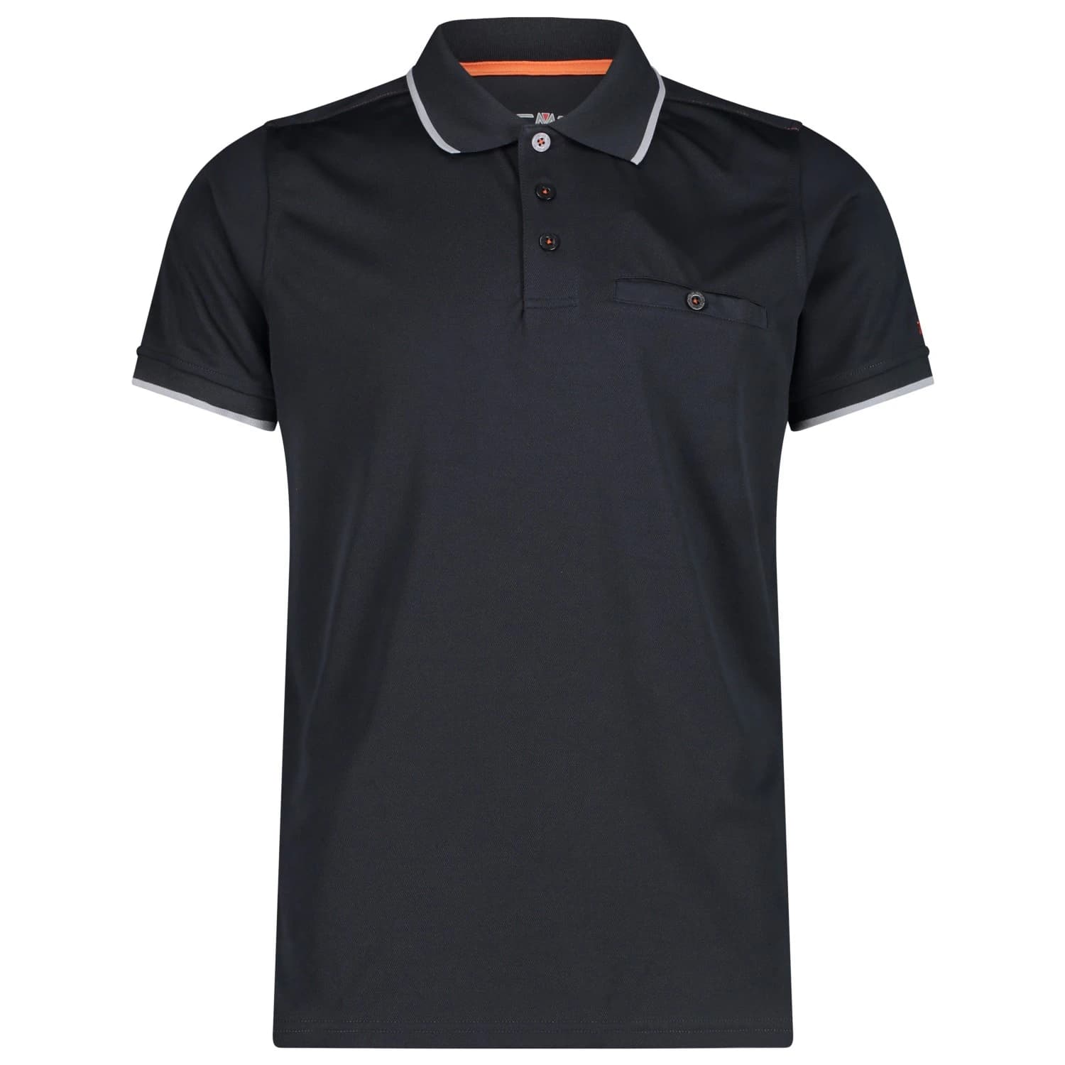 Мъжка поло тениска CMP Polo Polyester Polo shirt - Antracite / Grey