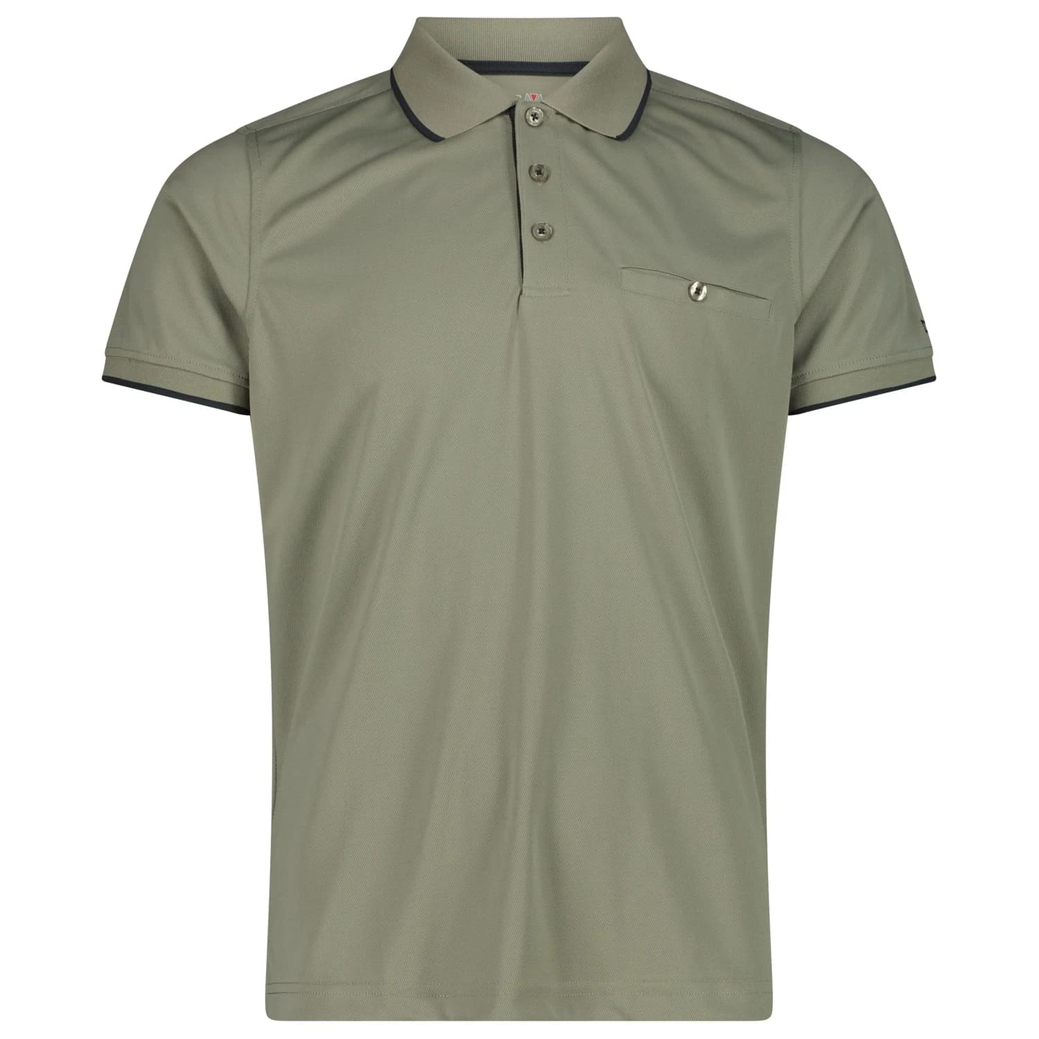 Мъжка поло тениска Cmp Polo Polyester Polo shirt - Sage
