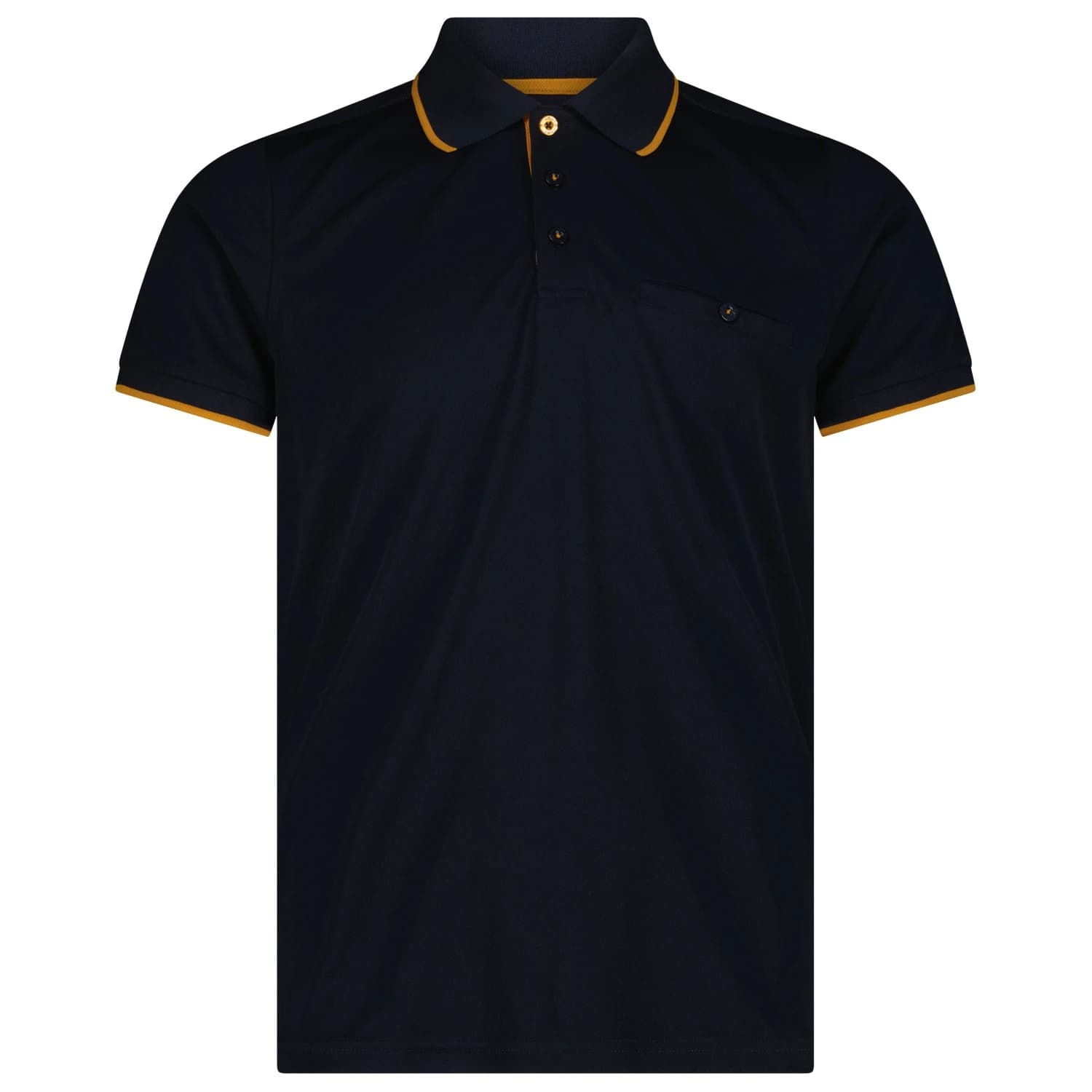 Мъжка поло тениска Cmp Polo Polyester Polo shirt - B. Blue / Curcuma
