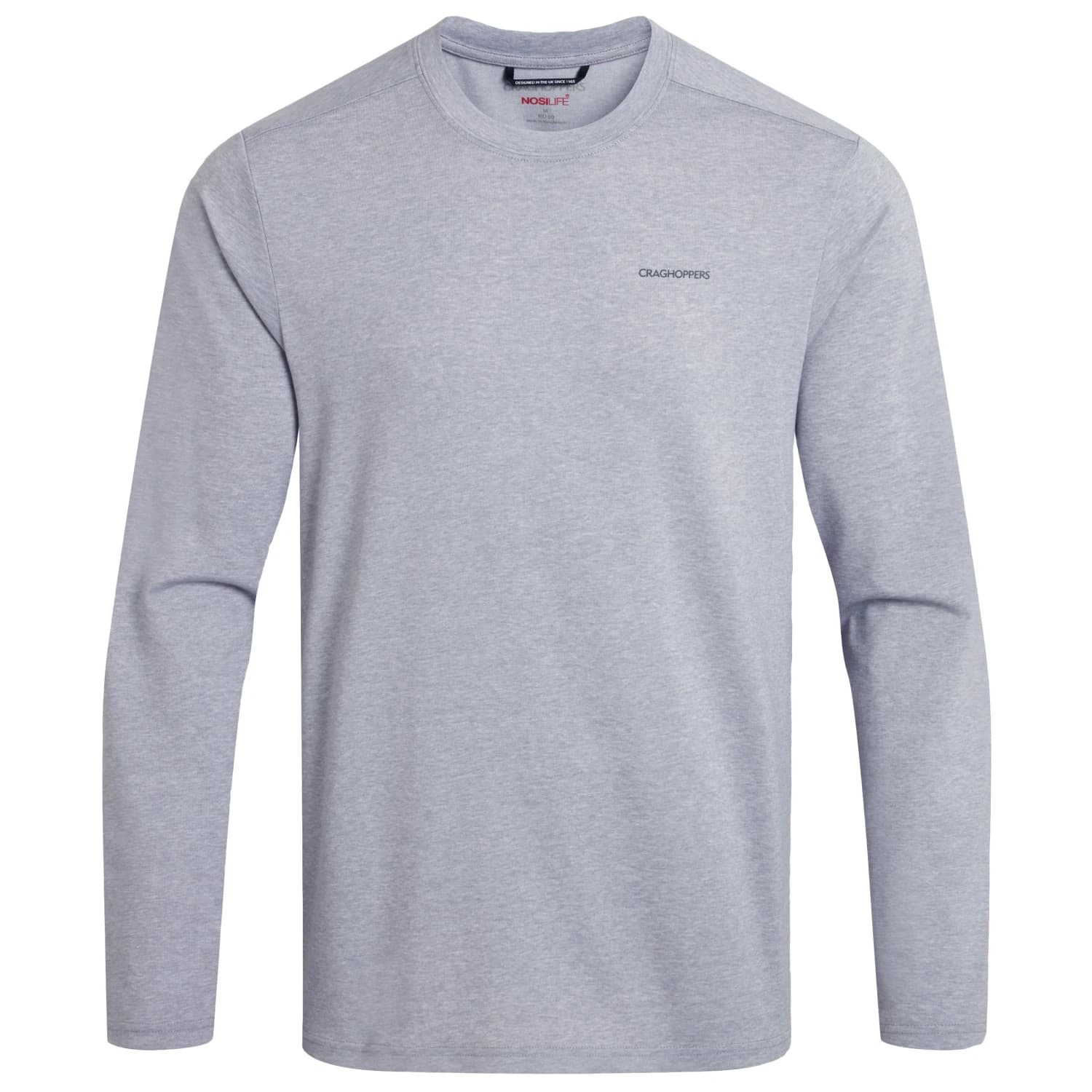 Мъжка блуза с дълъг ръкав Craghoppers Nosilife Abel Longsleeve Longsleeve - Soft Grey Marl