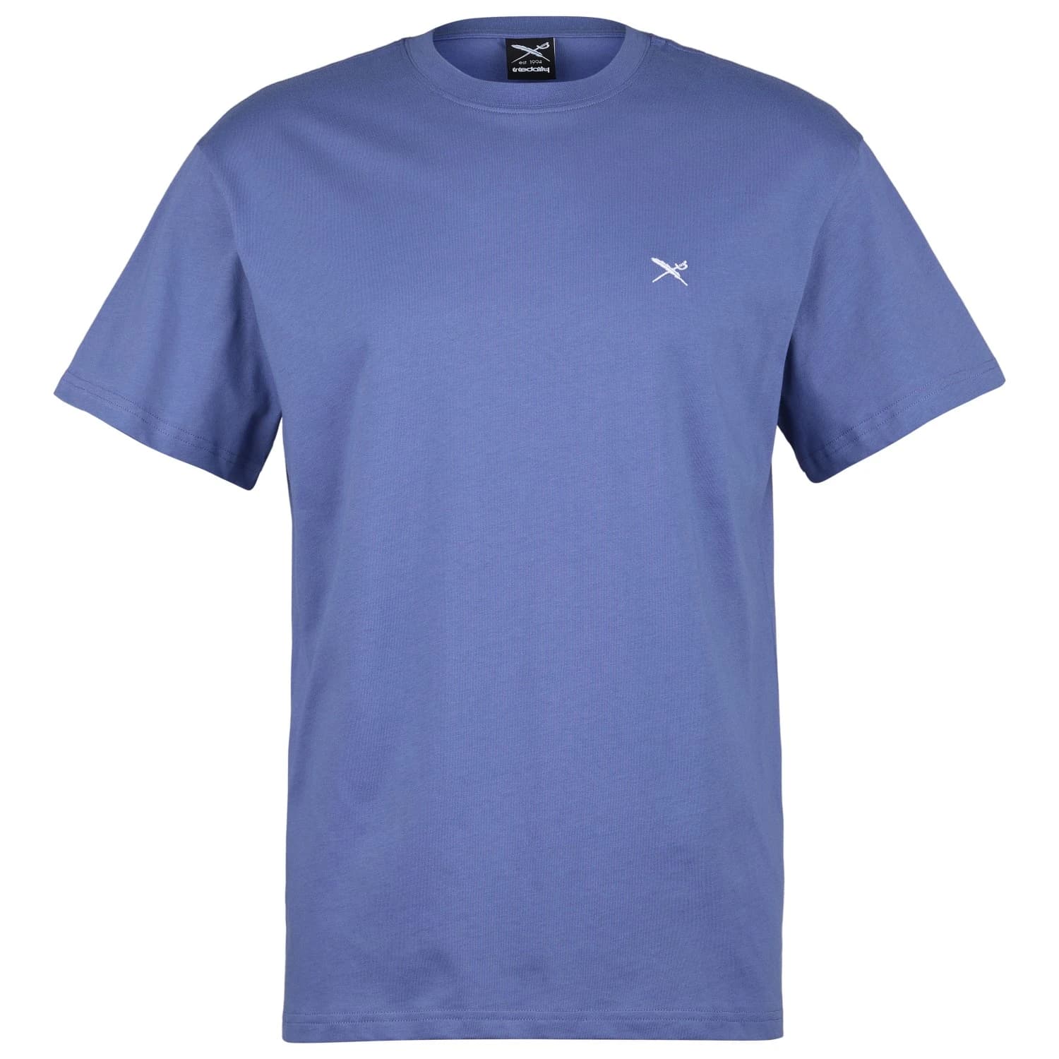 Мъжка тениска Iriedaily Mini Flag Relaxed Tee T-shirt - Dove Blue