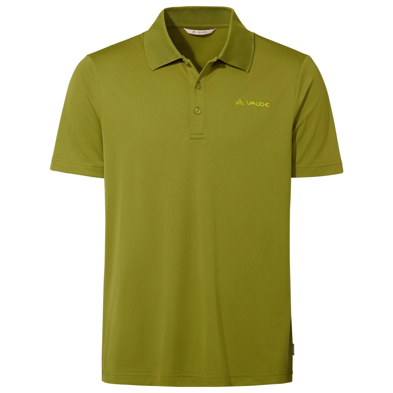 Мъжка поло тениска Vaude Essential Polo Shirt - Dark Leaf