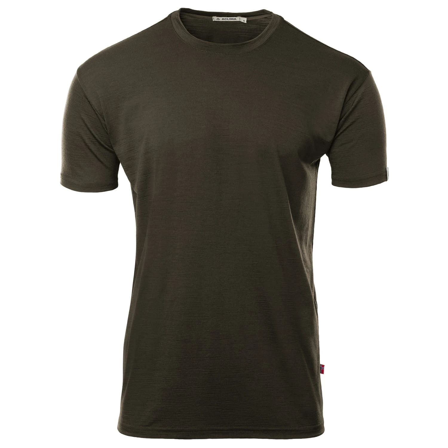 Мъжка мериносова блуза Aclima Lightwool 180 Classic Tee Merino shirt - Tarmac