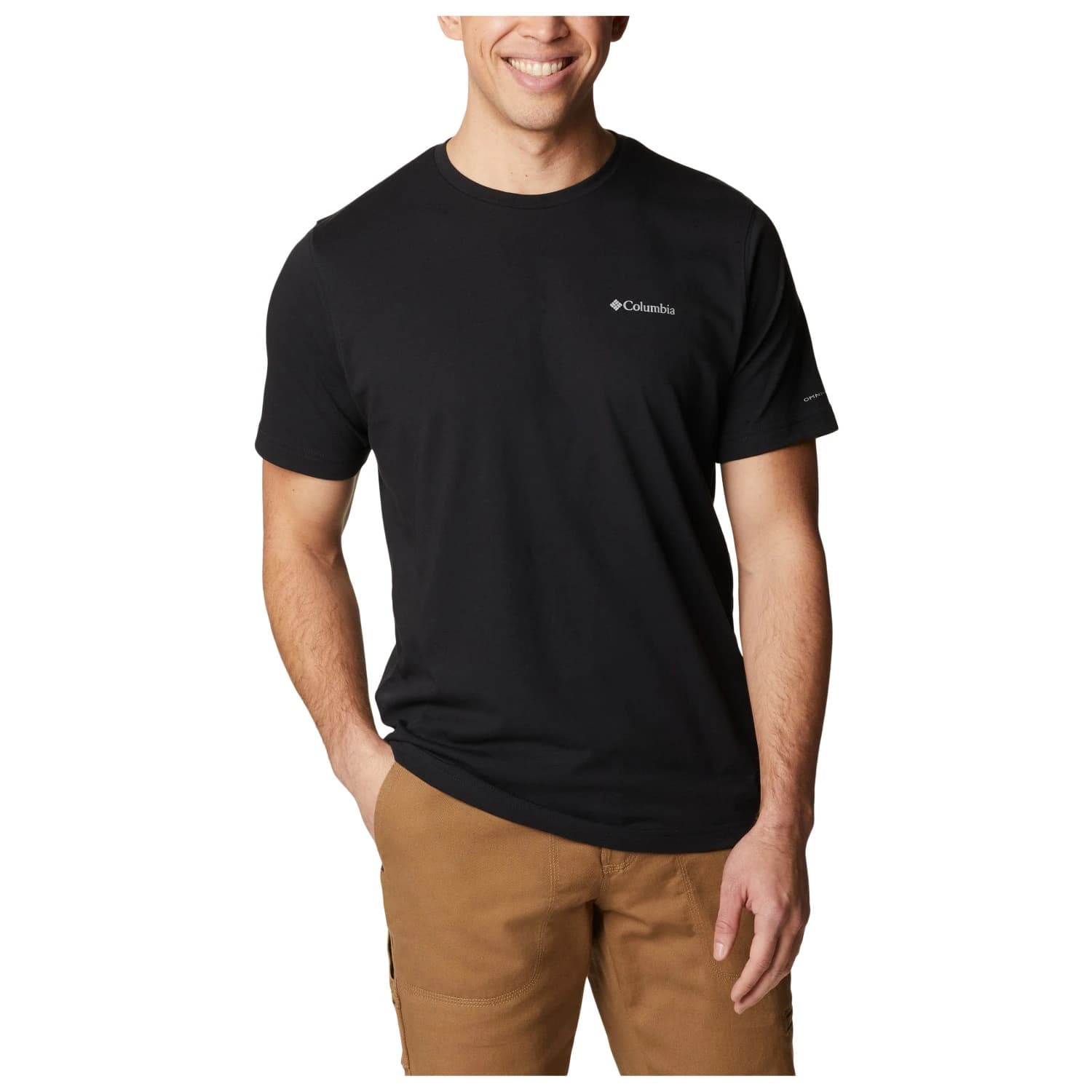 Мъжка спортна тениска Columbia Thistletown Hills Short Sleeve Sport shirt - Black