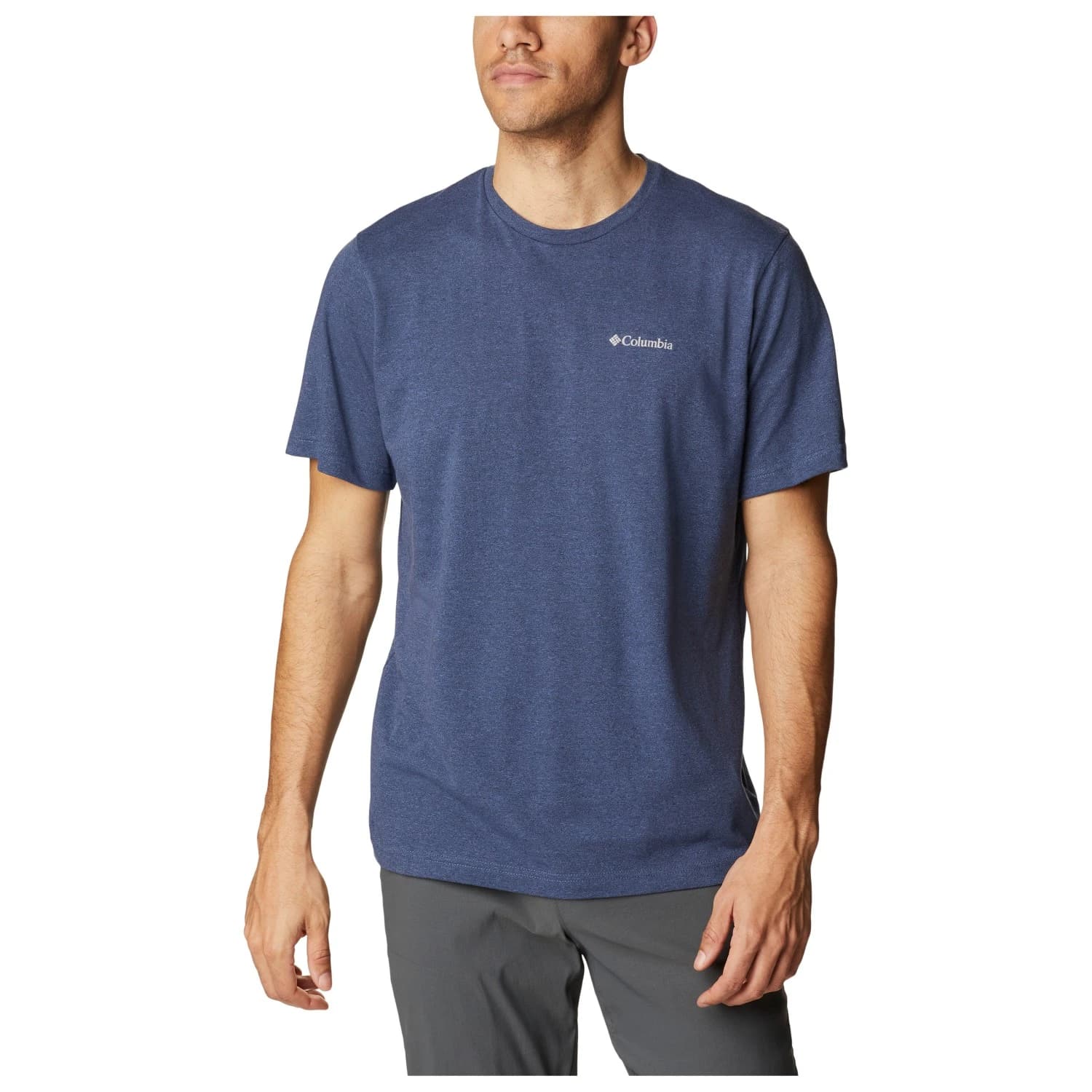 Мъжка спортна тениска Columbia Thistletown Hills Short Sleeve Sport shirt - Dark Mountain Heather