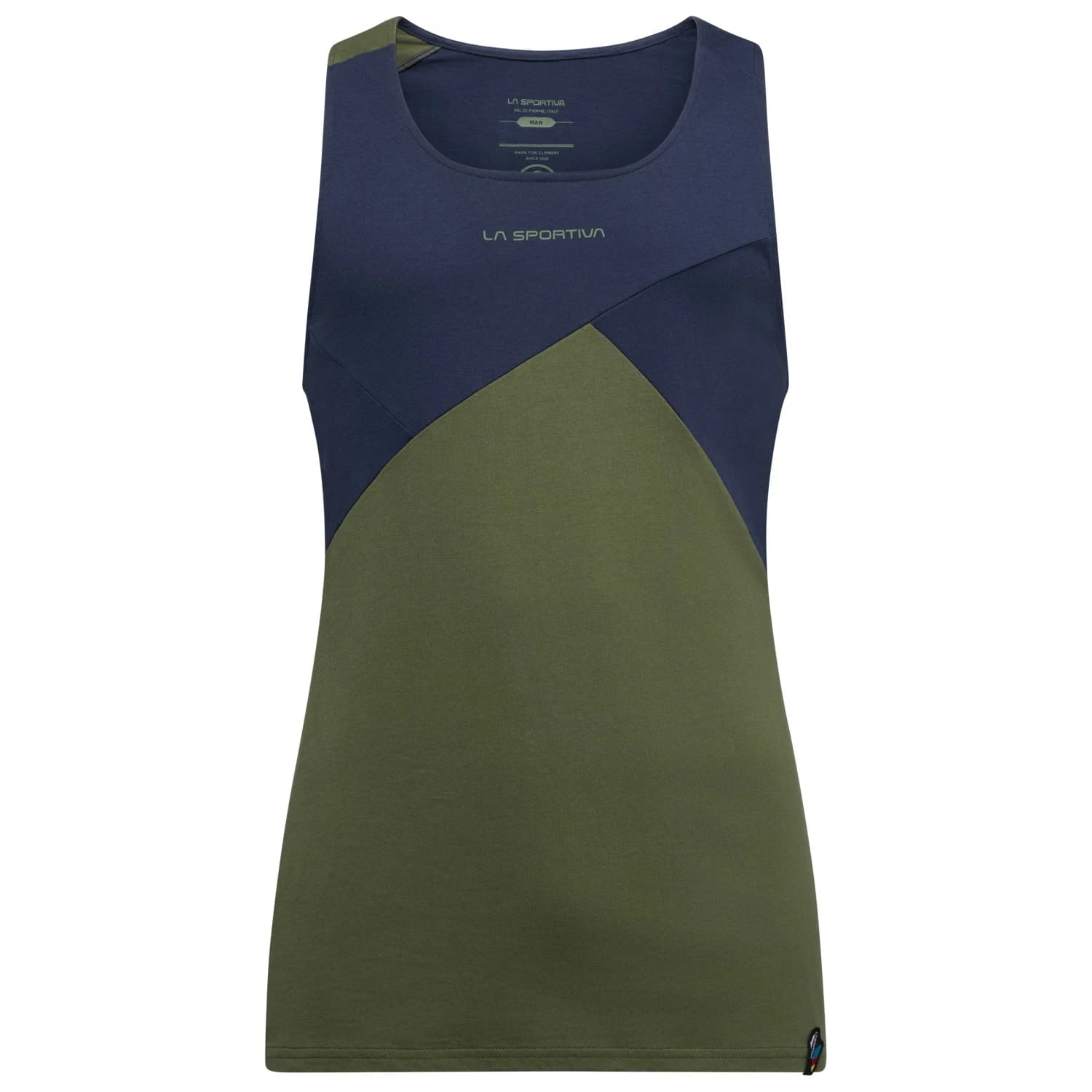 Мъжки потник с широка презрамка La sportiva Dude Tank Tank top - Cypress / Night Sky