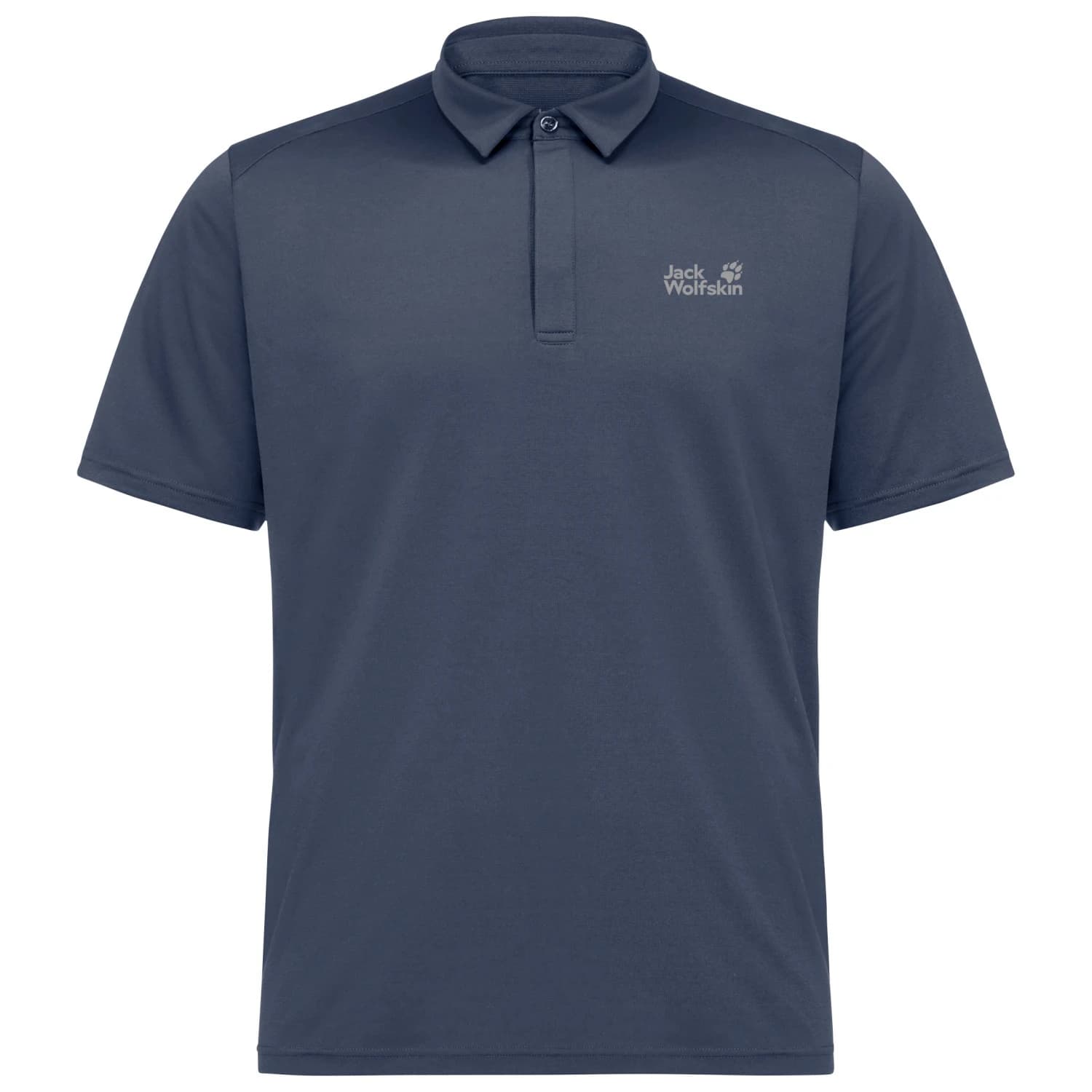 Мъжка поло тениска Jack Wolfskin Delgami Polo shirt - Midnight Sky
