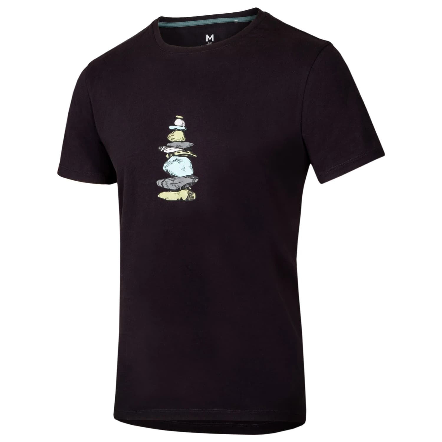 Мъжка тениска Ocun Classic T Stoneman T-shirt - Anthracite Obsidian