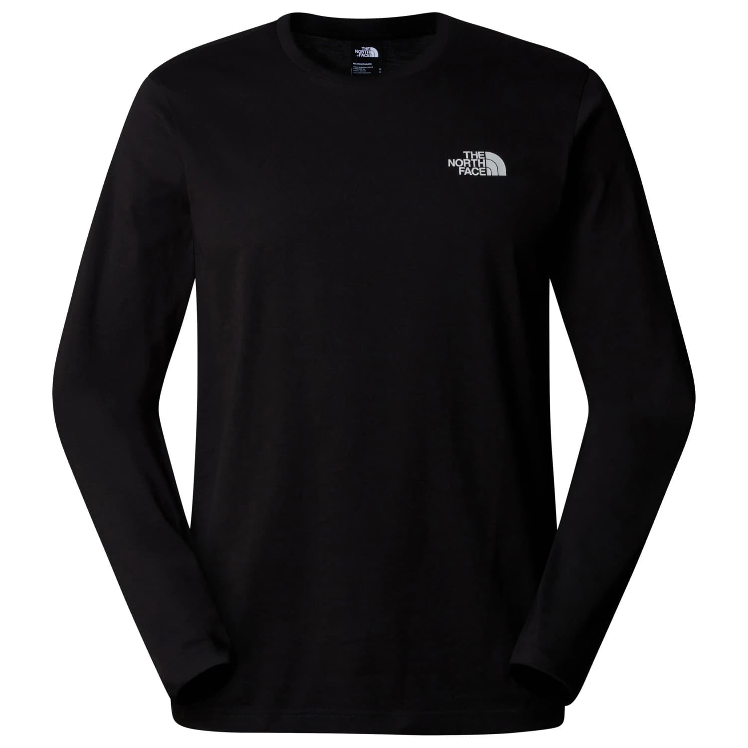 Мъжка блуза с дълъг ръкав The north face L/S Simple Dome Tee Longsleeve - TNF Black