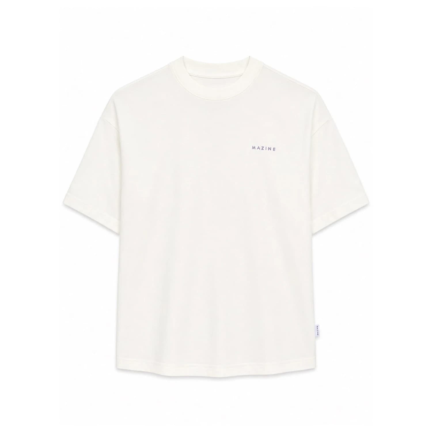 Мъжка тениска Mazine Back Print Theme T-Shirt - Offwhite / Donut