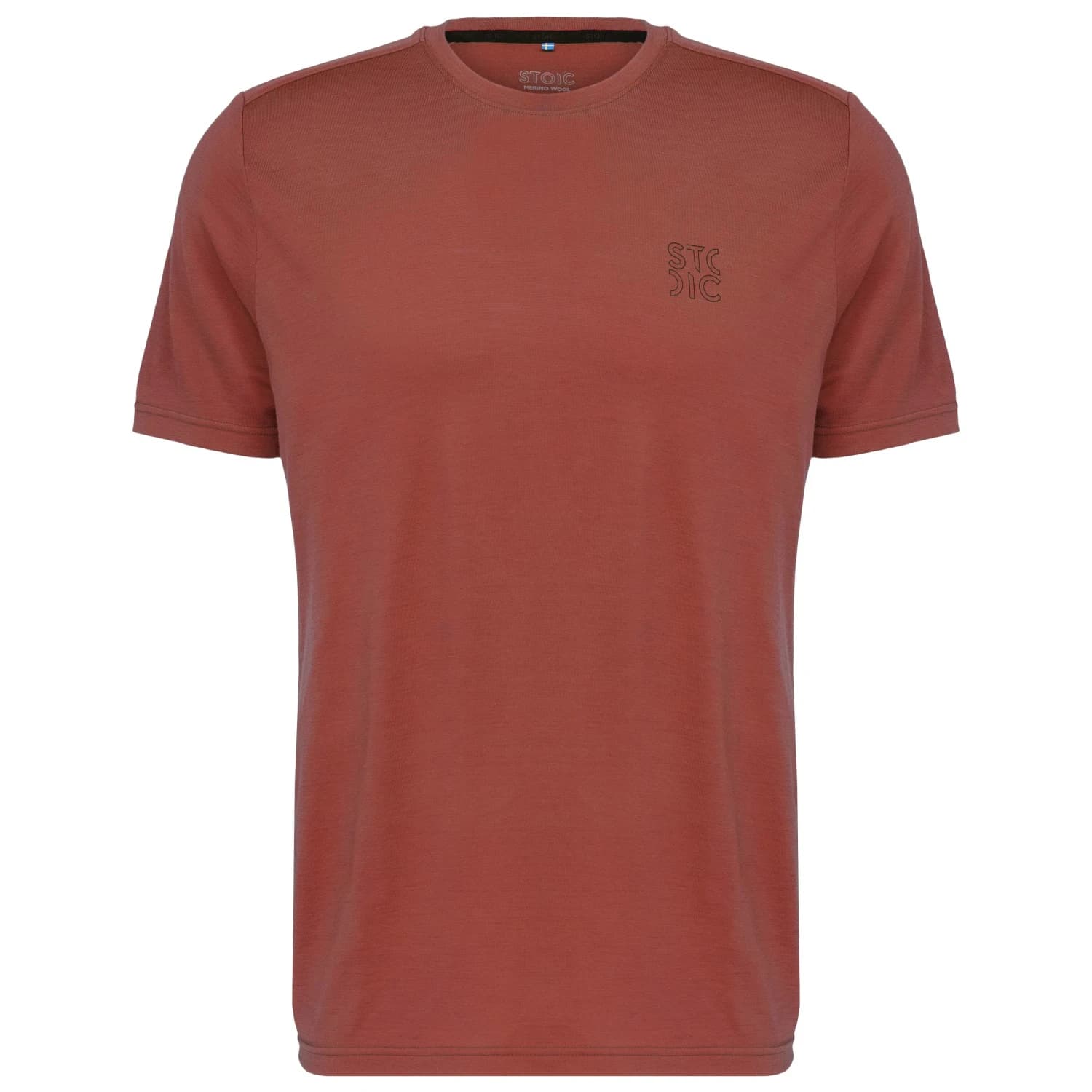 Мъжко мериносово термобельо Stoic Merino180 BengtSt. T-Shirt Merino shirt - Cinnamon Brown