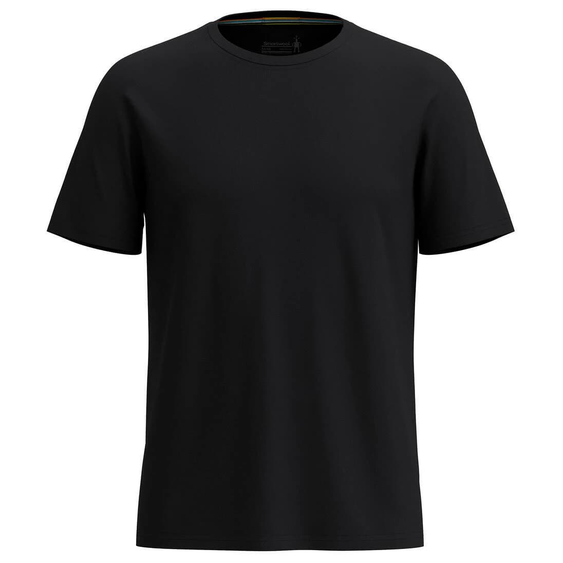 Мъжка мериносова блуза Smartwool Active S/S Merino shirt - Black