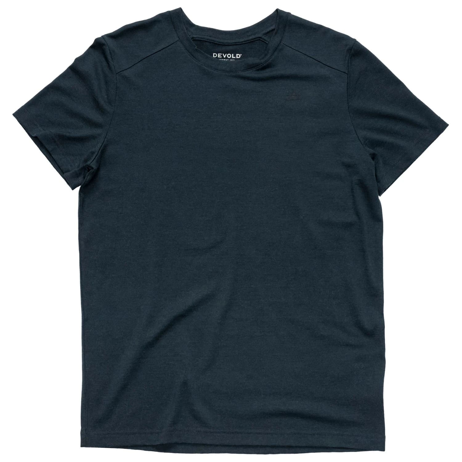 Мъжка мериносова блуза Devold Premium Tee Merino shirt - Ink