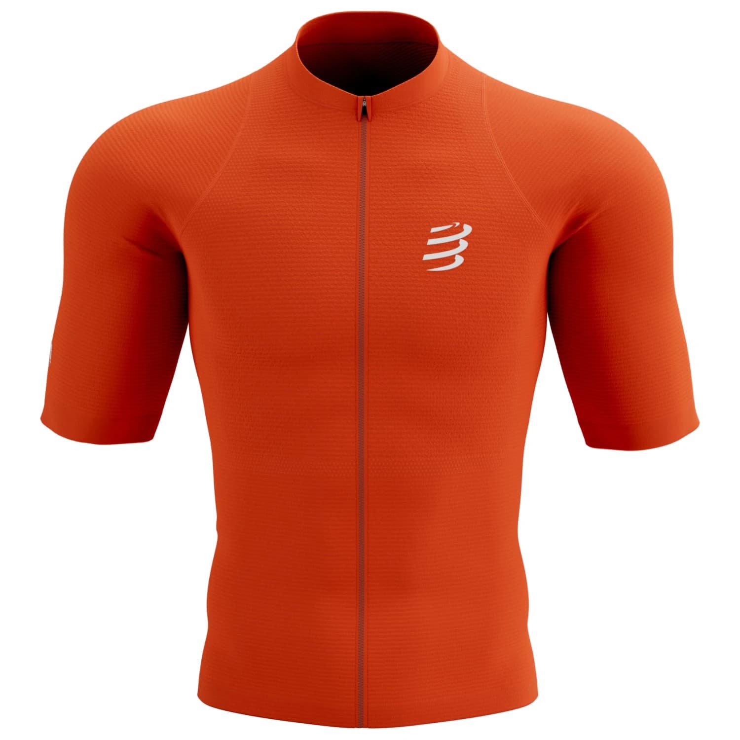 Мъжка тениска Compressport Trail Racing Postural S/S Top Running shirt - Tigerlily