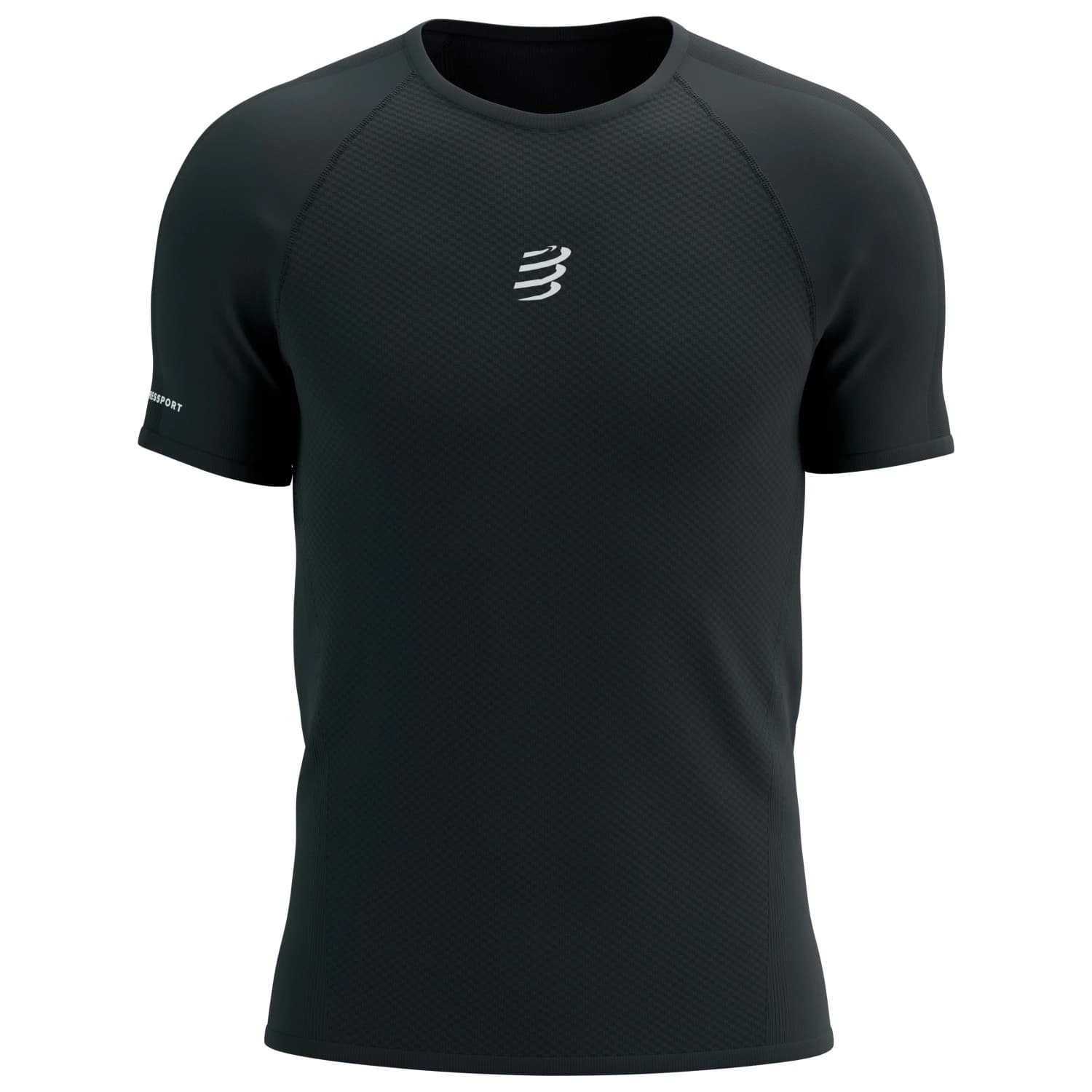 Мъжка тениска Compressport Trail Racing S/S T-Shirt Running shirt - Black