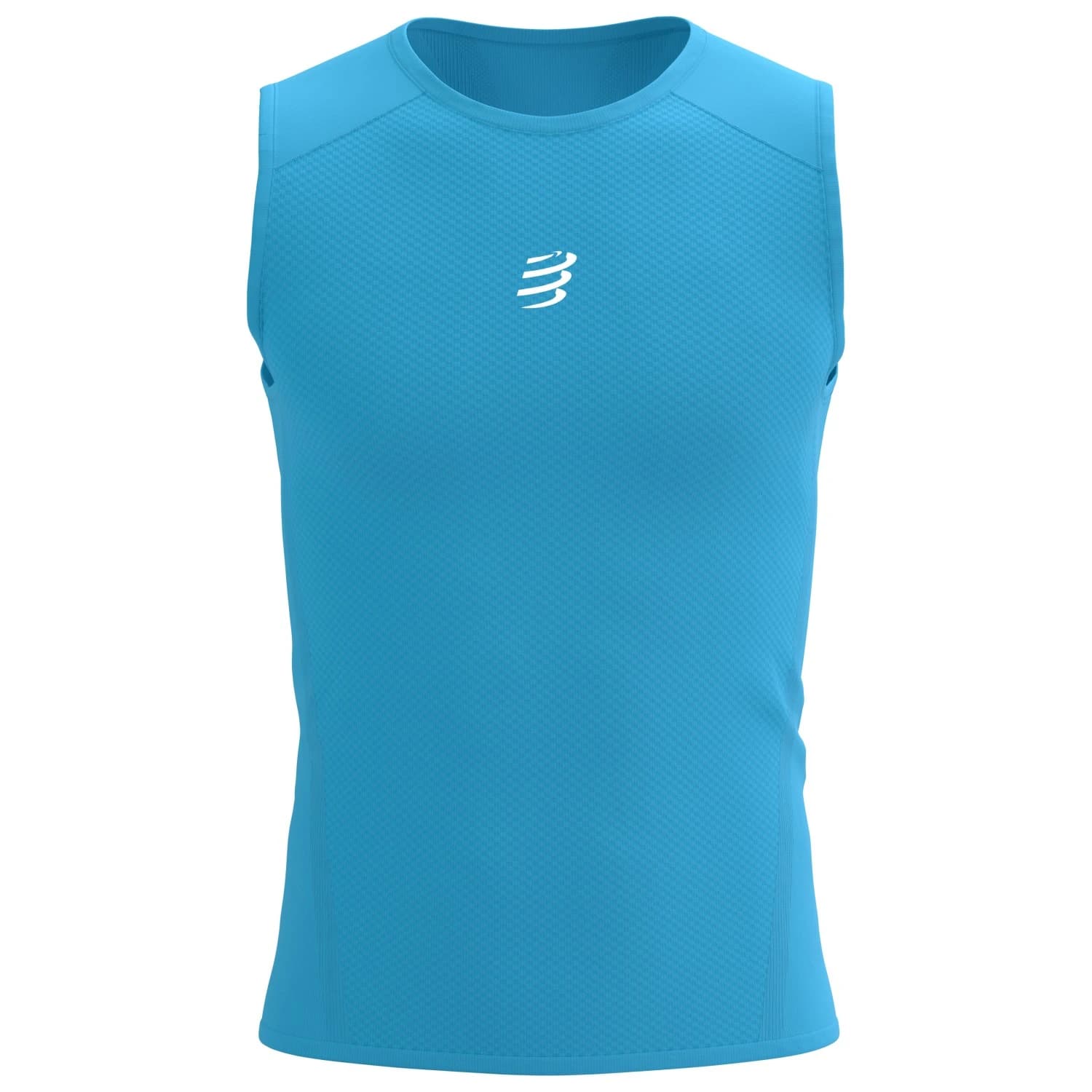 Мъжка тениска Compressport Trail Racing Tank Running shirt - Norse Blue