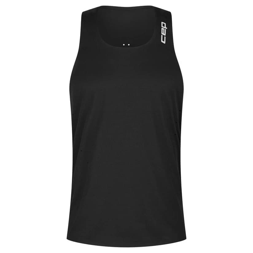 Мъжки потник с широка презрамка CEP Pro Run Ultralight Tank Top - Black