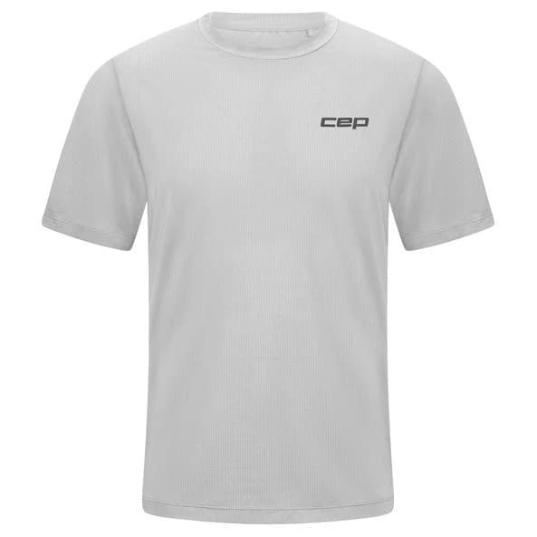 Мъжка тениска CEP Run Shirt Short Sleeve Running shirt - Light Grey