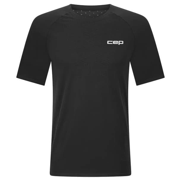 Мъжка тениска CEP Run Ultralight Shirt Short Sleeve 3.0 Running shirt - Black