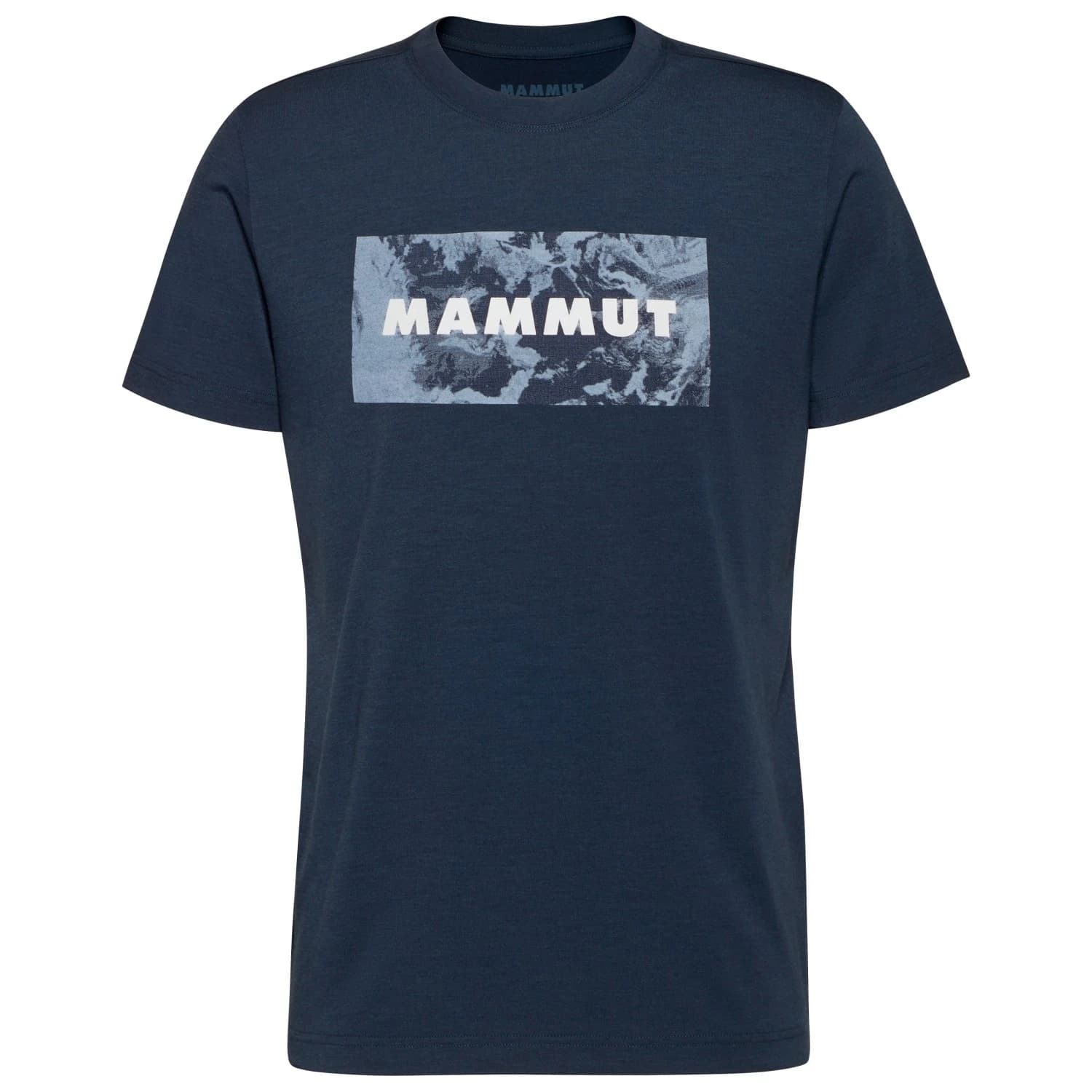 Мъжка спортна тениска Mammut Trovat T-Shirt Logo T-shirt - Marine