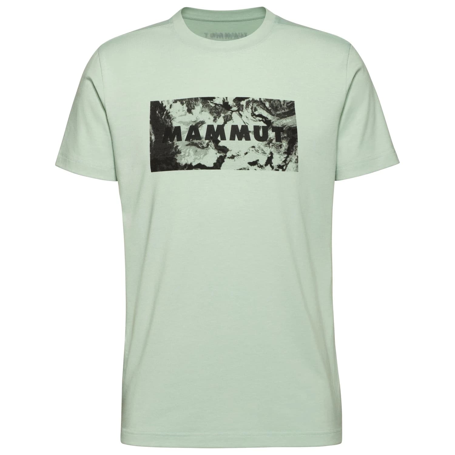 Мъжка спортна тениска Mammut Trovat T-Shirt Logo T-shirt - Silver Sage