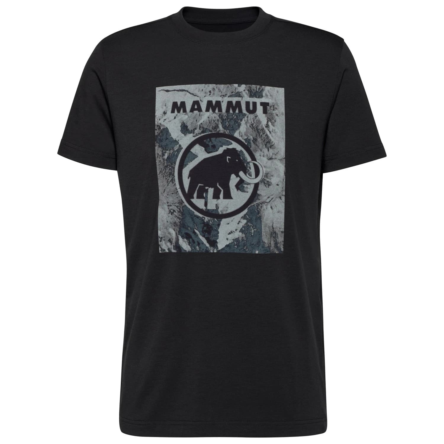 Мъжка спортна тениска Mammut Trovat T-Shirt Mammut T-shirt - Black