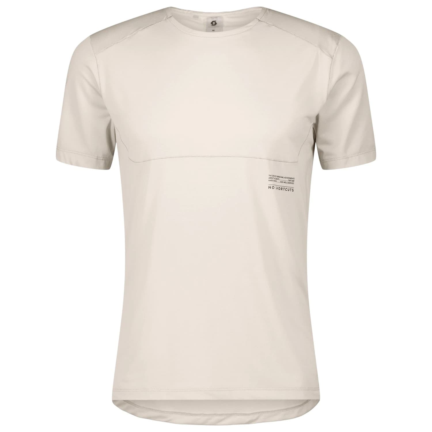 Мъжка тениска Scott Tee Endurance Tech S/S Running shirt - Cotton White