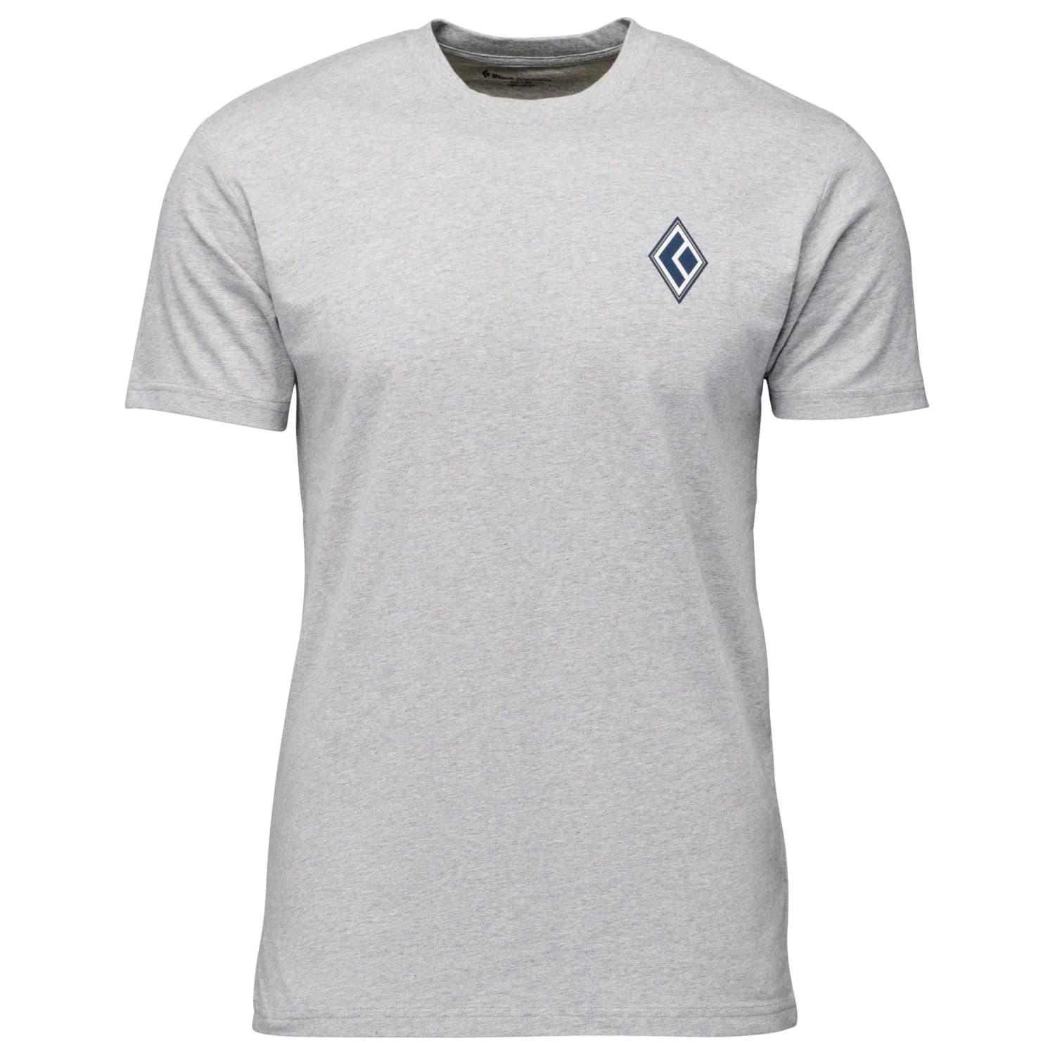 Мъжка тениска Black diamond Heritage Alpinist S/S Tee T-shirt - Nickel Heather