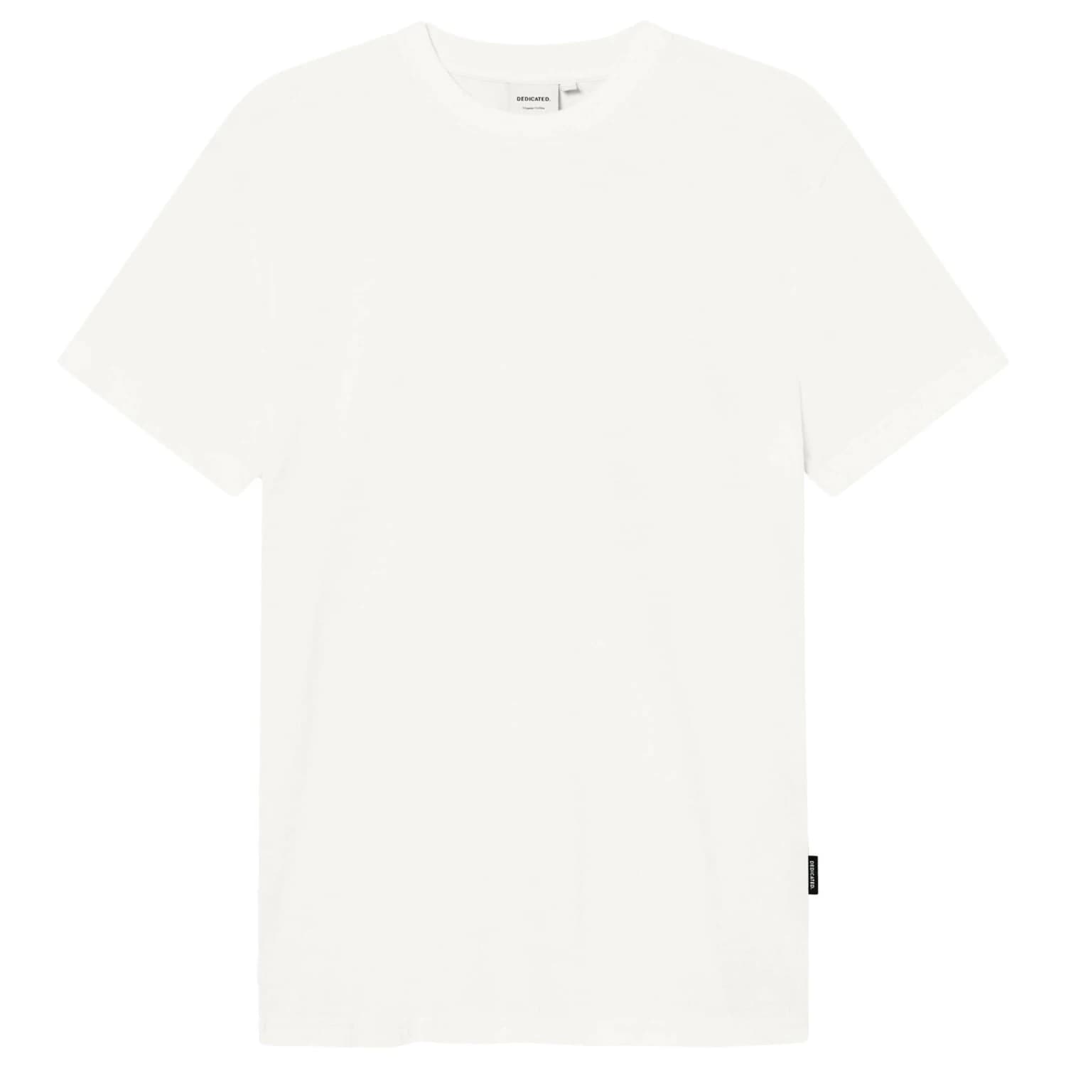 Мъжка тениска DEDICATED T-Shirt Stockholm Base T-shirt - Whisper White