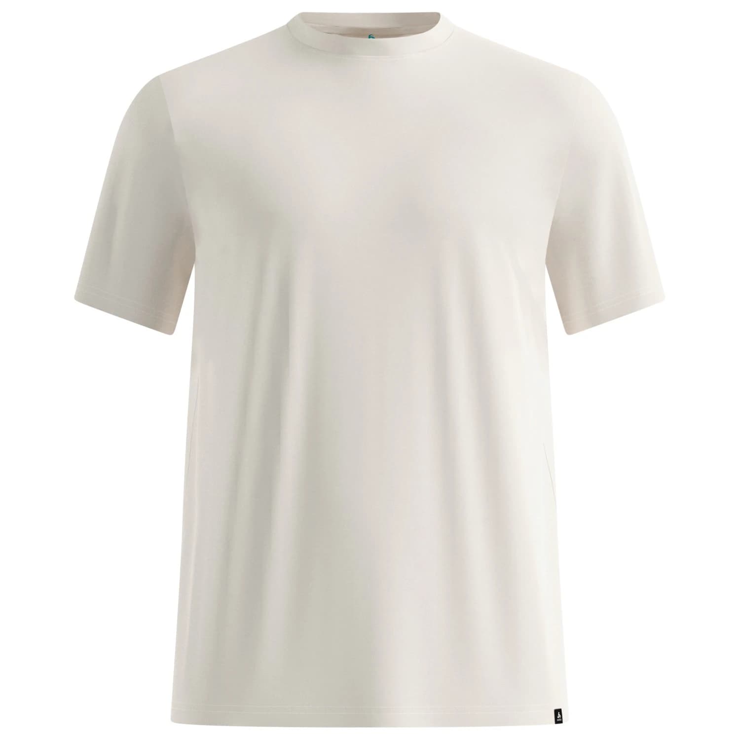 Мъжка мериносова блуза Odlo Merino Tencel Plain T-Shirt Crew Neck S/S Merino shirt - Gardenia