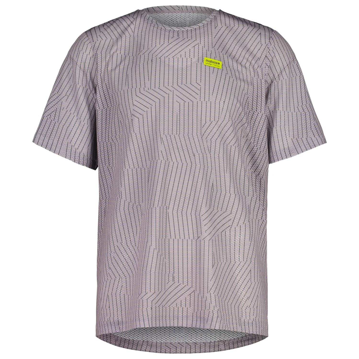 Мъжки потник с широка презрамка Maloja SonnkogelM. 1/2 Sport shirt - Smoky Purple Grid