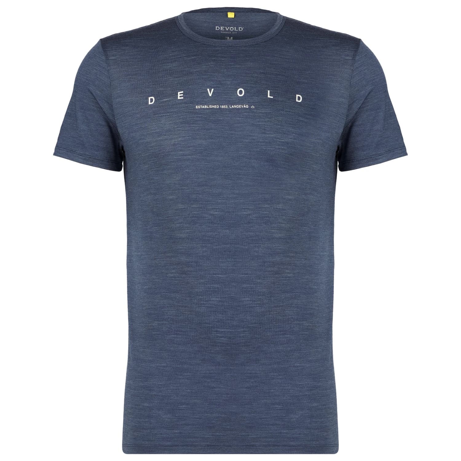 Мъжка мериносова блуза Devold Active Kerning Tee Merino shirt - Night