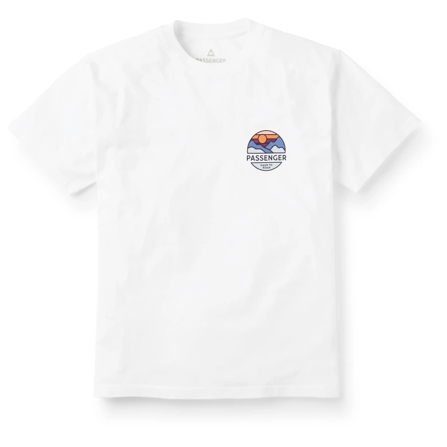 Мъжка тениска Passenger Laidback Recycled Cotton Relaxed T-Shirt - White