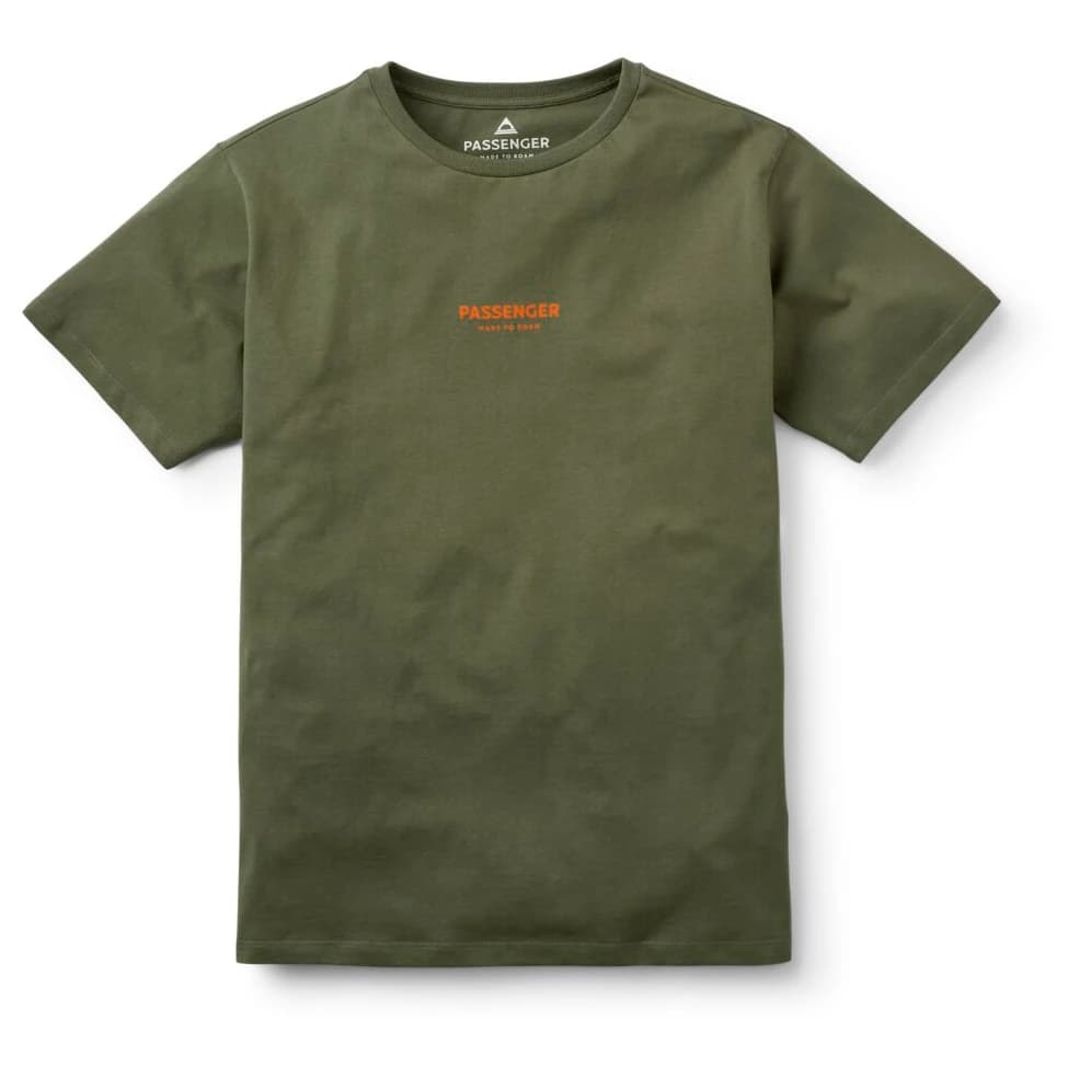 Мъжка тениска Passenger Passenger Recycled Cotton T-Shirt - Khaki