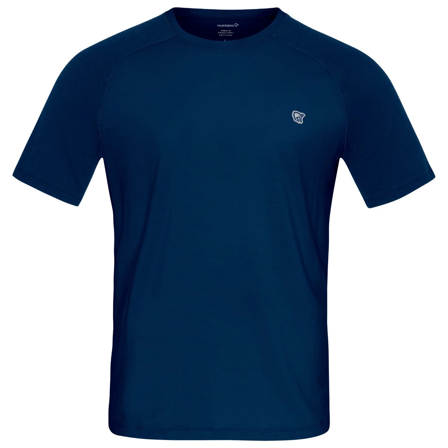 Мъжка мериносова блуза Norrøna Femund PureUll T-Shirt Merino shirt - Indigo Night Blue