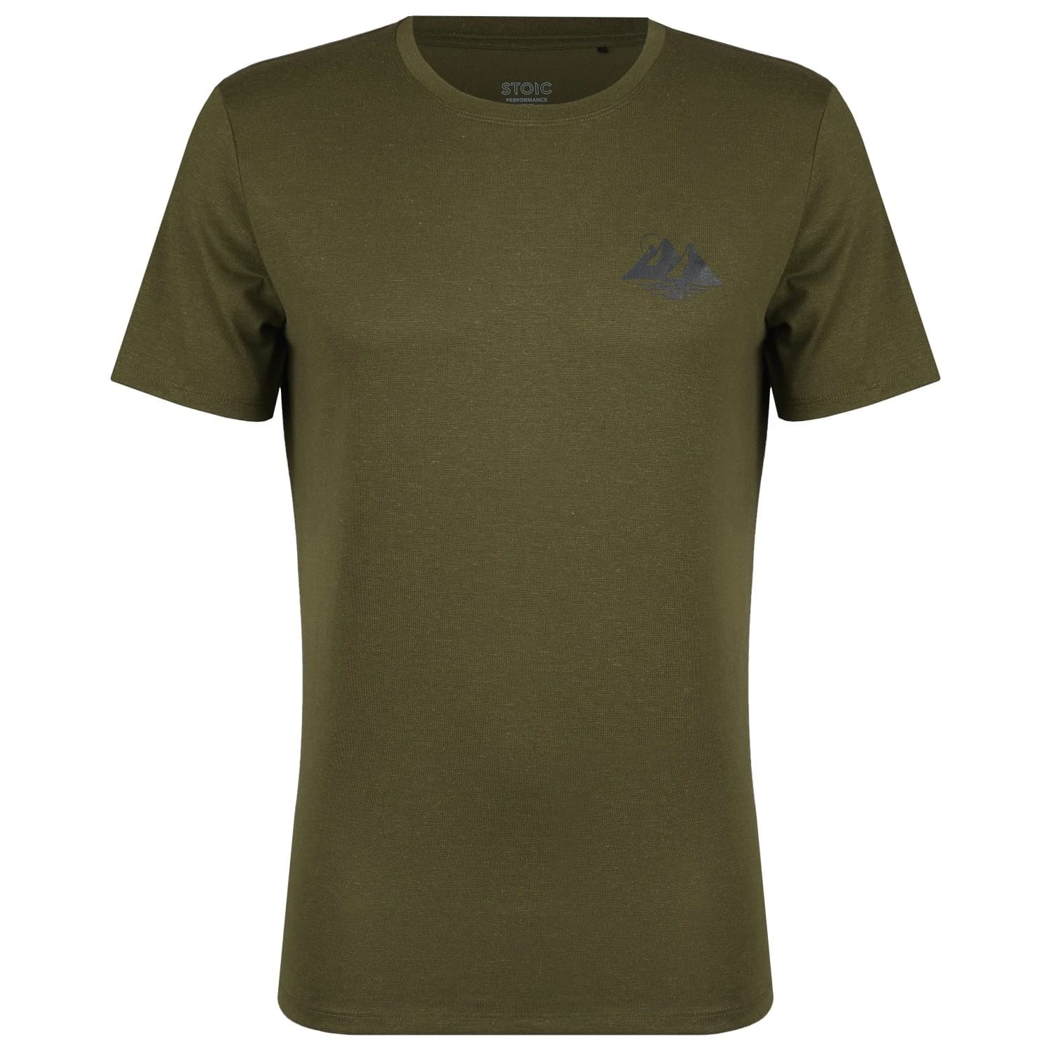 Мъжка спортна тениска Stoic Hemp15 SälkaSt. II S/S Sport shirt - Olive