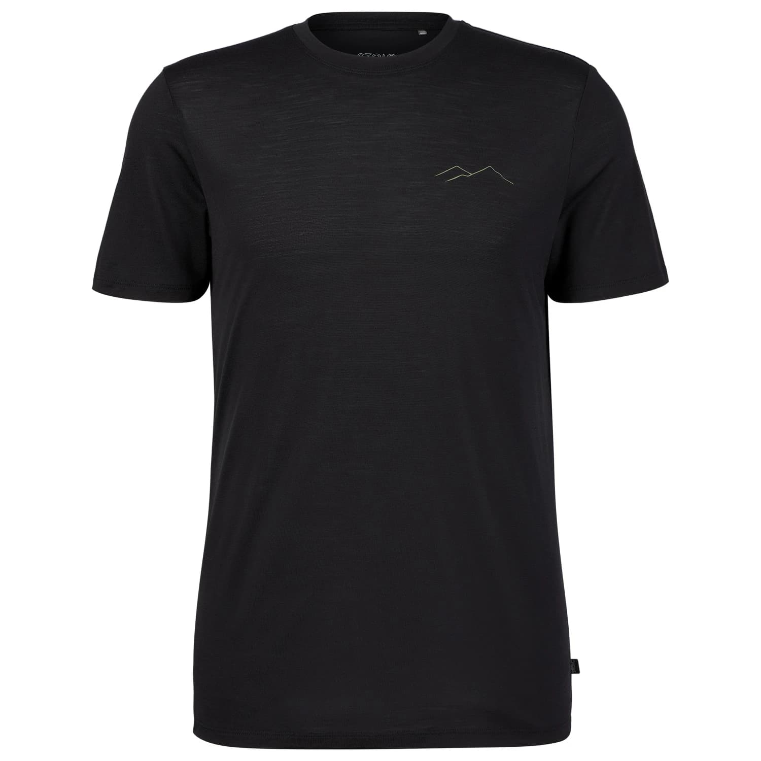 Мъжка мериносова блуза Stoic MerinoChill MMXX. Göteborg Print Tee Merino shirt - Black