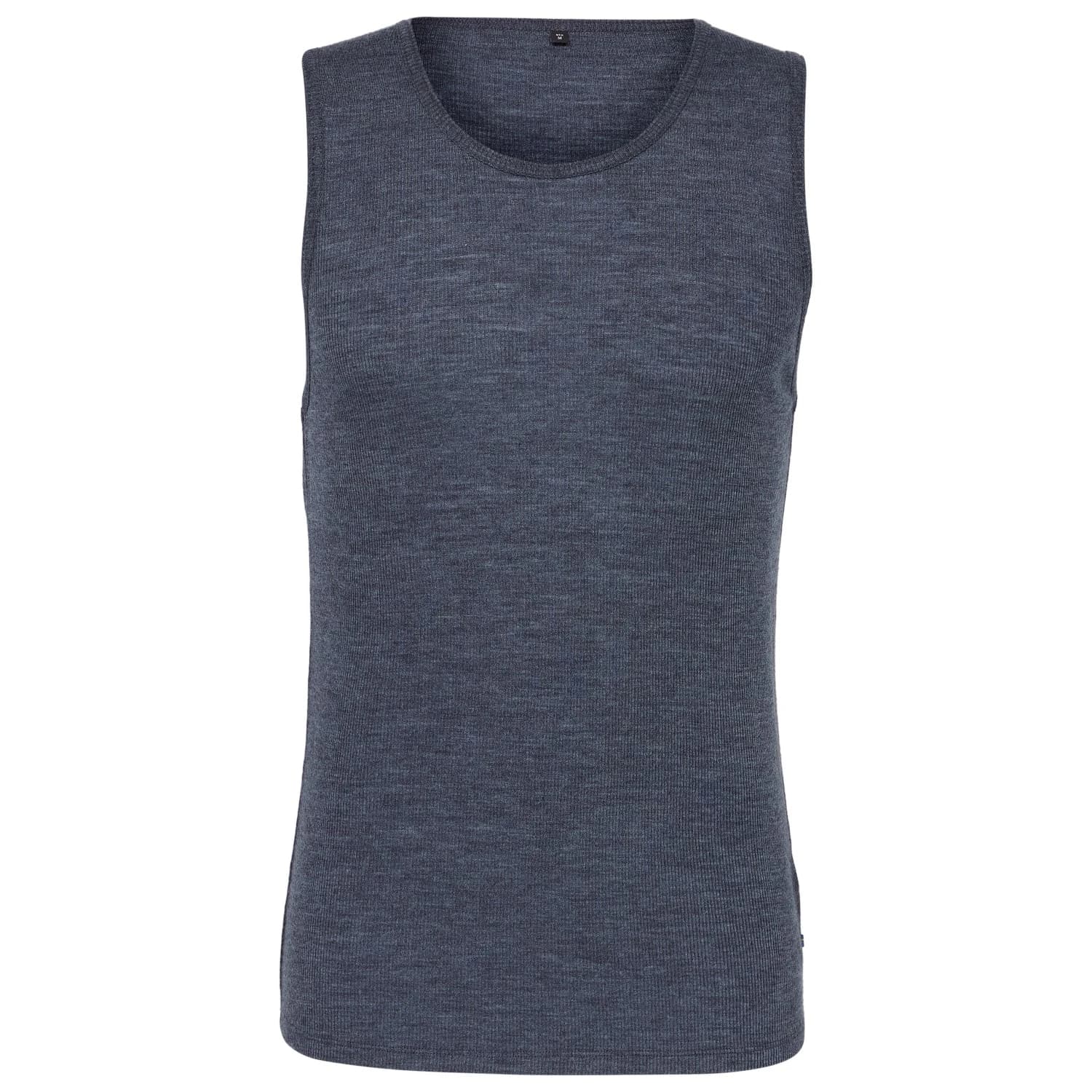 Мериносова блуза Stoic MerinoRib RonnebySt. Tank Merino shirt - Dark Navy / Melange