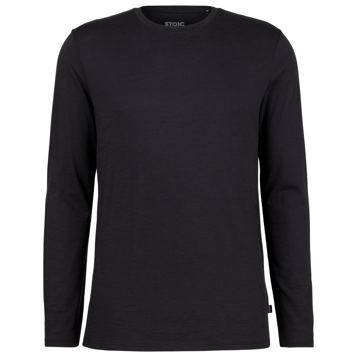 Мъжка мериносова блуза Stoic Merino155 LaholmSt. L/S Merino shirt - Black