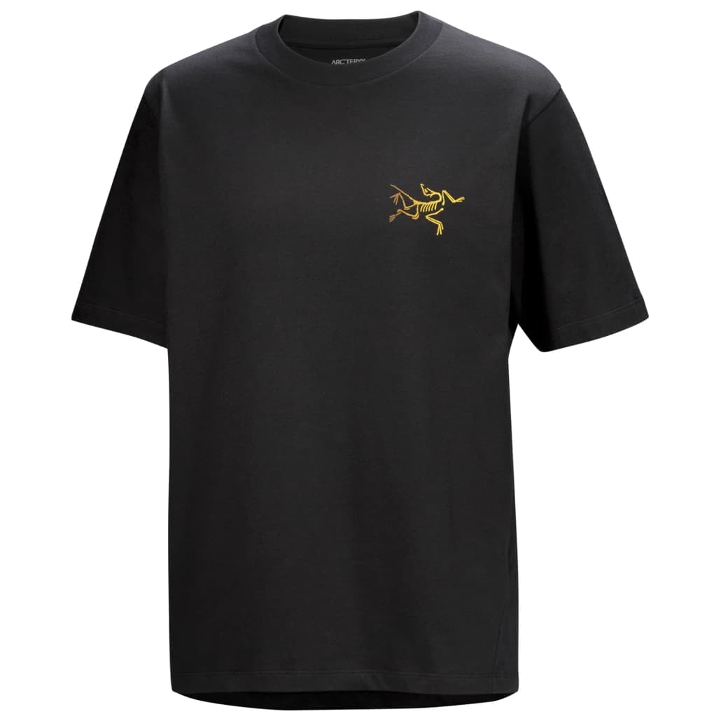 Тениска Arc'teryx Kragg Cotton Logo S/S T-shirt - 24K Black