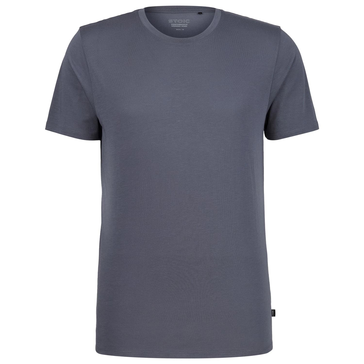 Мъжка мериносова блуза Stoic PerformanceMerino BorgholmSt. T-Shirt Sport shirt - Ink Grey
