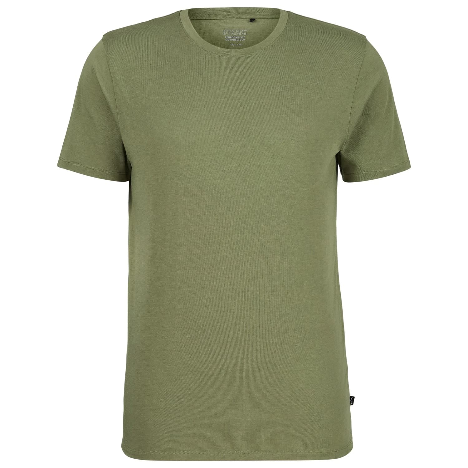 Мъжка мериносова блуза Stoic PerformanceMerino BorgholmSt. T-Shirt Sport shirt - Moss Green