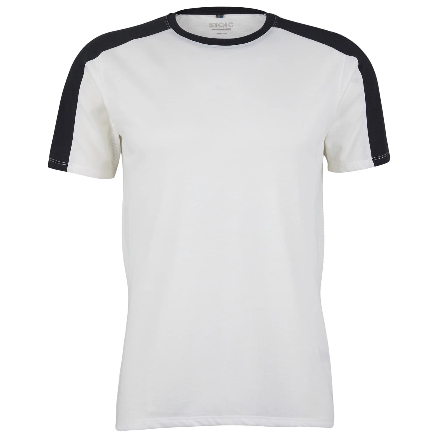 Мъжка мериносова блуза Stoic Performance SpikenSt. Shirt Sport shirt - Blanc White/Black