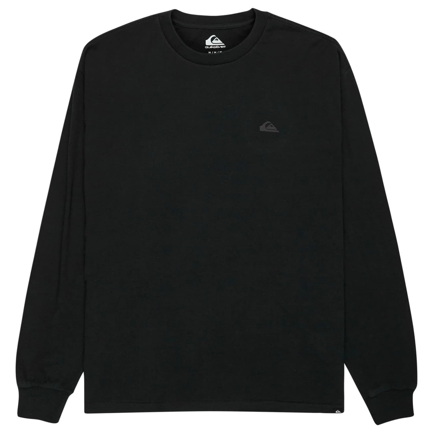 Мъжка блуза с дълъг ръкав Quiksilver Salt Water L/S Longsleeve - Black