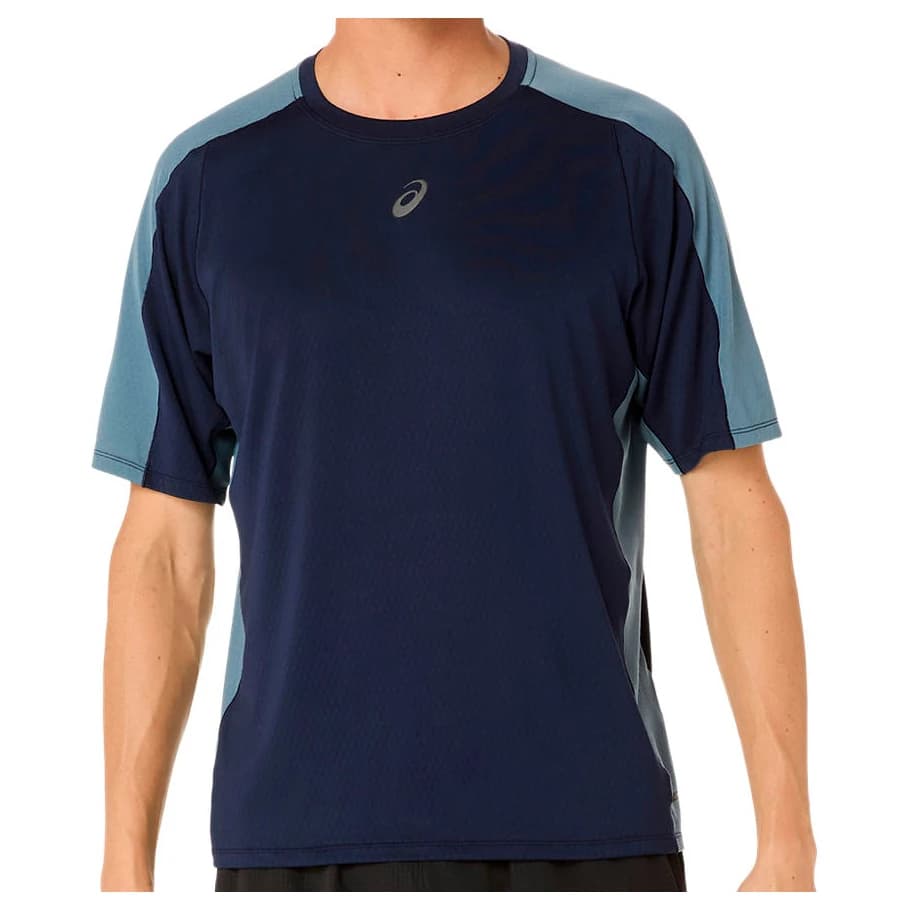Мъжка тениска Asics Fujitrail Elite S/S Top Running shirt - Midnight / Ironclad