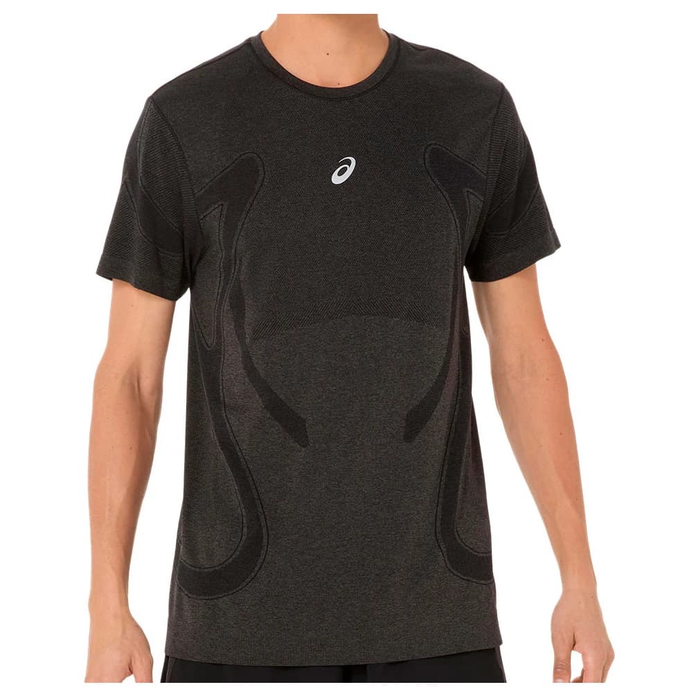 Мъжка тениска Asics Road Seamless S/S Top Running shirt - Performance Black