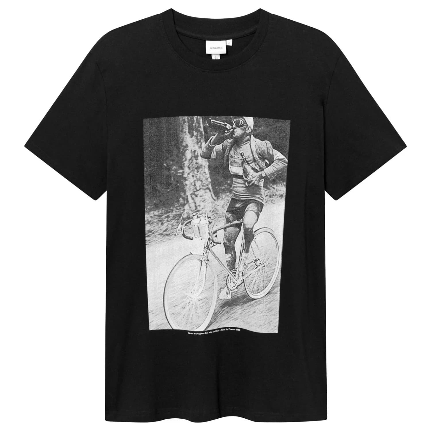 Мъжка тениска DEDICATED T-Shirt Stockholm Beer Biker T-shirt - Black